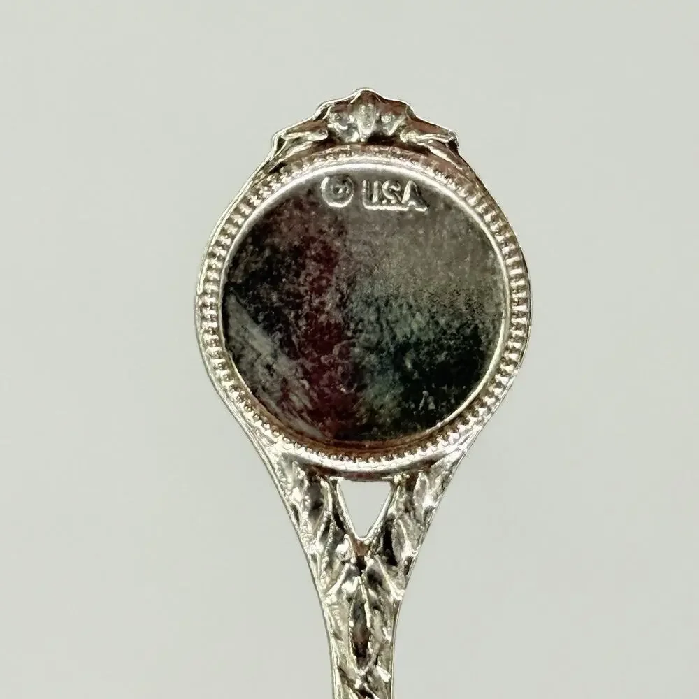 Florida Sunshine State USA Silver Vintage Souvenir Spoon 3.5